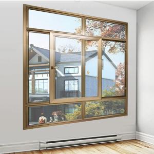 Quality Residential Aluminium Sliding Window Insect Control For Balcony Space wholesale