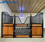 Permanent Equine Bamboo Wood European Horse Stalls 3D Design