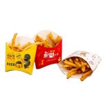 OEM Small Paper Tray French Fries Boxes Container Takeaway Packaging