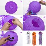 Halloween Jellyfish Pumpkins Paper Lanterns