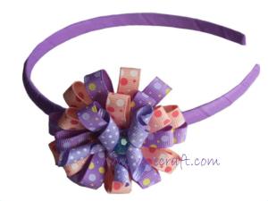 Quality Handmade bow hair bow ribbon bow headband hairband wholesale