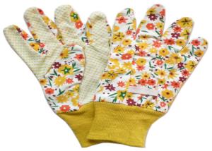 Quality Yellow Twill Working Hands Gloves Breathable Protecting Against Abrasion wholesale