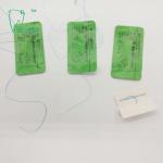 OEM Surgical Polyglycolic Acid Suture With Needle Nylon Silk