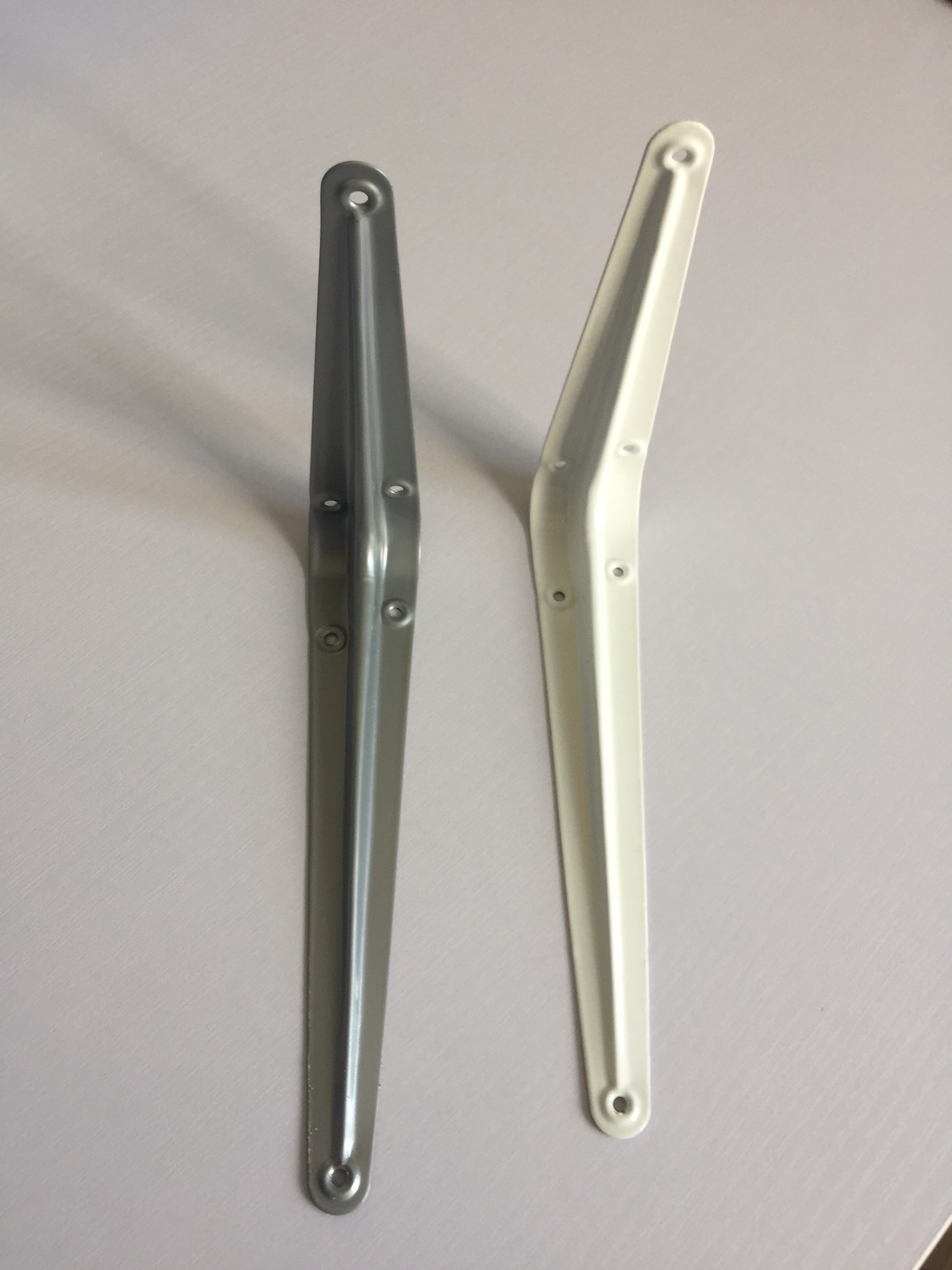 40cm 50cm Decorative Wall Bracket Corner Glass Angle Steel Brackets