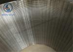 Back Flush Wedge Wire V Wire Wound Screen Slot Filter Screen Cylinder