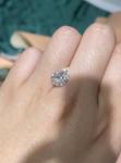 Synthetic Pear Shaped Lab Created White Diamonds VS1 Clarity Grade