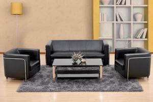 Quality Modern PU leather China reception office sofa wholesale