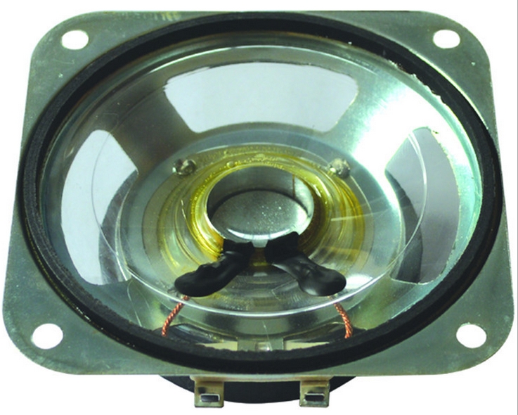 Dia 87mm square waterproof speaker 8ohm 12W outer-magnet loudspeaker DXYD87W-60F-8A