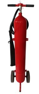 Quality Trolley Mounted CO2 Fire Extinguisher 10kg CK45 Red Cylinder wholesale