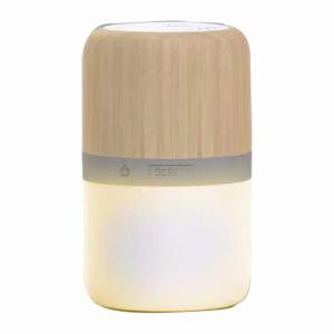 China LED Bamboo Bluetooth Speaker Portable Luminous Simple 300mAh on sale