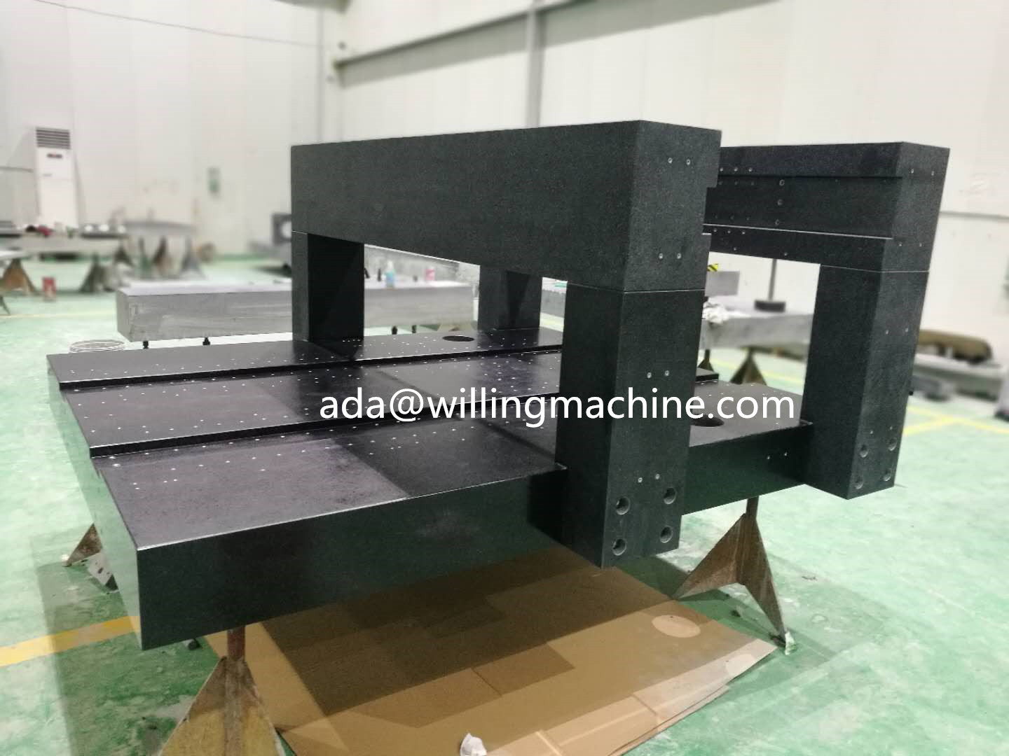 Special Structures Granite Bases Granite With T Slots Holes In Surface