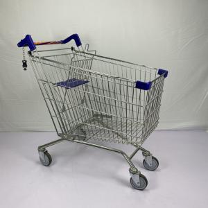 Quality Octagonal Foot Steel Metal Shopping Trolley Cart Customized European Style wholesale