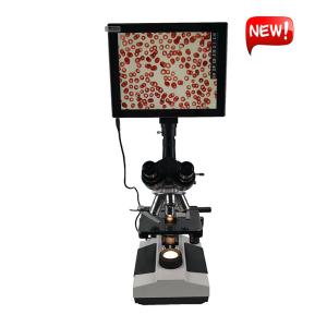 China 66.5dB HDMI Digital Microscope With HDMI Output 9.7 Inch 2.5v Bacteria Analysis on sale