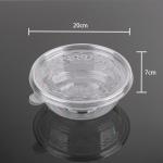 Clear Cookies Pies Disposable Plastic Food Box Round Desserts Salads