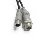 Mini DIN 4 Video Inputs Metal Plug Trailer Camera Cable