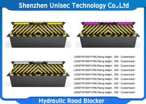 Quality Full Automatic Traffic Hydraulic Road Blocker , Vehicle Road Security Barriers wholesale