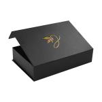 Custom Packaging Printing Box Cardboard Black Paper Magnet Gift Box Packaging