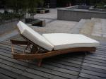 Patio PE Rattan Lounge Chair , Modern Comfortable Chaise Lounge