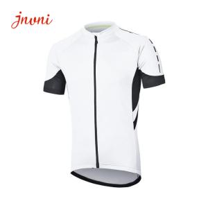 Quality Breathable Mens Activewear Tops Cycling Bike Jersey Short Sleeve With 3 Rear Pockets wholesale