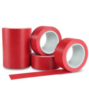 Quality Construction And Hazardous Areas Red General Purpose Tape For Cable Marking wholesale