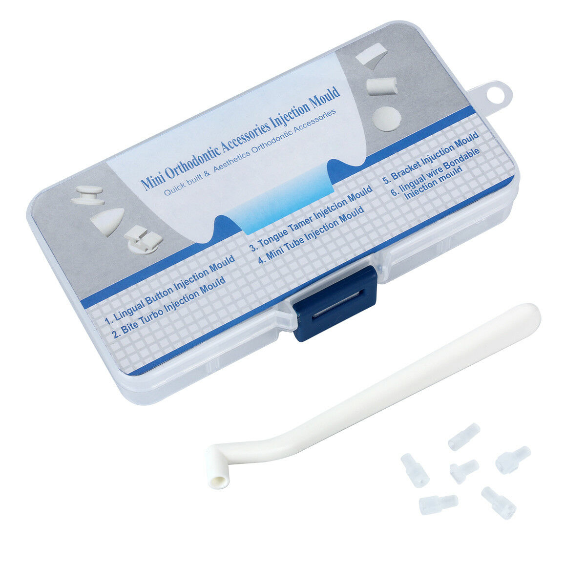 Hot Dental Mini Bracket Lingual Button/wire Accessories Mould Kit Set A Grade Orthodontic Moulds
