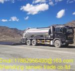 4x2 EURO 3 Asphalt Sprayer Truck , Asphalt Spraying Machine 9-12m / Min