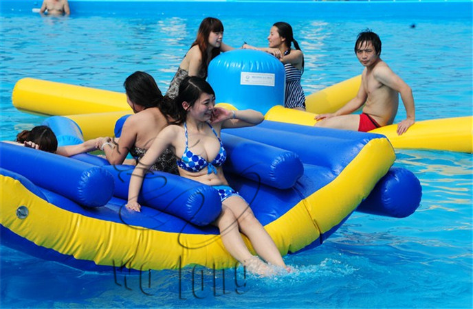 hot exciting PVC inflatable water toys, inflatable Moon Ship