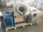 Rf Induction Heating Furnace 110kw Steel Melting Frunace Manual Tilting