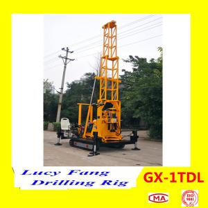 China Lowest Price Hot Sale Crawler Mounted Soil Investigation Drilling Rig With 30-150 m Depth on sale