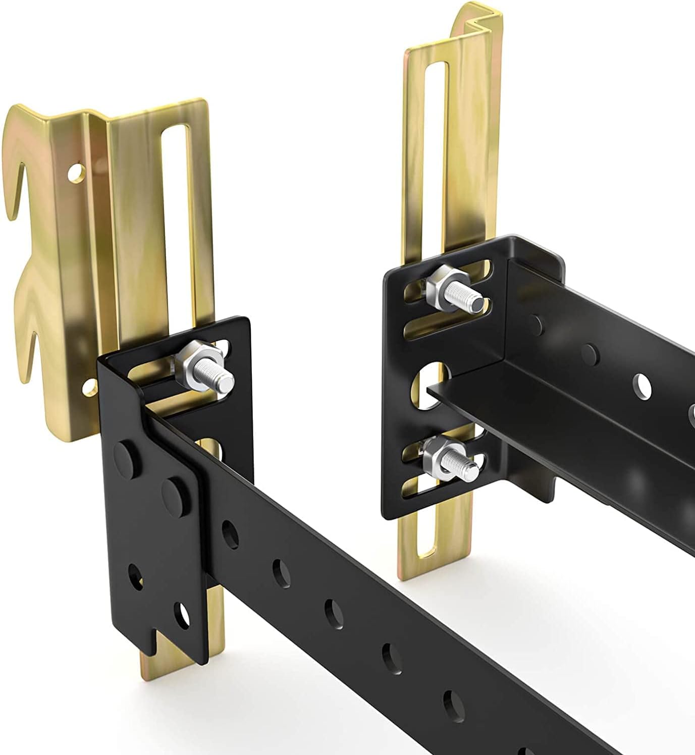 Conveniently Attach Headboard with Stocked 184*47*2.5mm Bed Frame Conversion Brackets