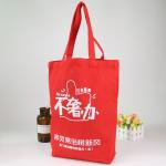 Large Fashion 100% Cotton Recycled Canvas Bags / Washable Canvas Shopping Bags