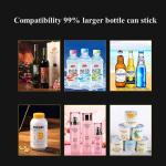 Automatic sticker bottle labeling machine bottle label applicator for plastic