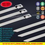 SS316L, SS316, SS304 Uncoated Stainless Steel Ball-lock Cable Ties, Self-locking