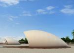 hot-dip galvanized steel Water Resistant Membrane Fabric Glamping Cocoon