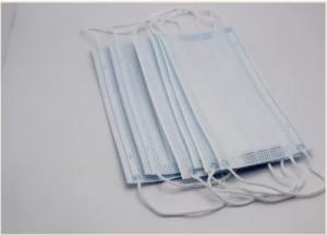 Quality Blue Disposable Face Mask Fliud Resistant High Breathability With ISO CE Certification wholesale