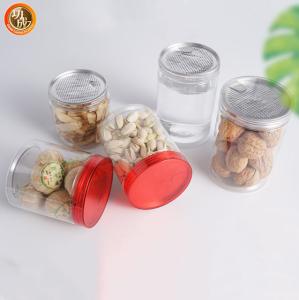 Quality Food Plastic Packaging PET Cookie Jar 1200ml Lightweight wholesale