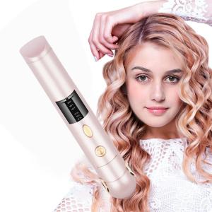 Quality Frizzproof Ceramic Flat Iron Hair Straightener , Hotel 25W Straightener Curler 2 In 1 wholesale