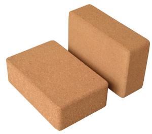 Quality Hot Sale Eco Friendly Nature Blank Cork Yoga Block 3''x6''x9'' wholesale