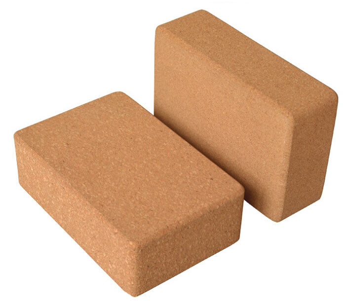 Hot Sale Eco Friendly Nature Blank Cork Yoga Block 3''x6''x9''