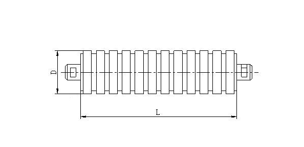 Aging Resistance Mining Steel Pipe Belt Conveyor Roller with 204205305306308000 Bearing Model