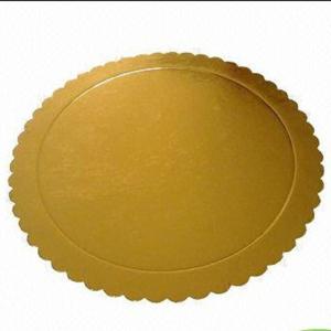 Quality Suppling Golden round, Square cake boards for baking cakes for bakery wholesale