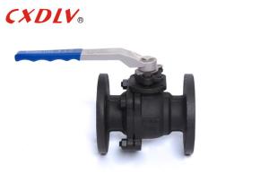 Quality DIN PN16 WCB Flanged Ball Valve 2PC Stainless Steel wholesale