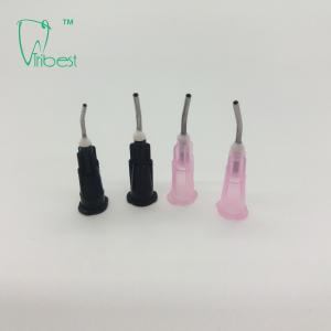 Quality Medical Disposable Flushing Dental Pre Bent Needle Tips wholesale