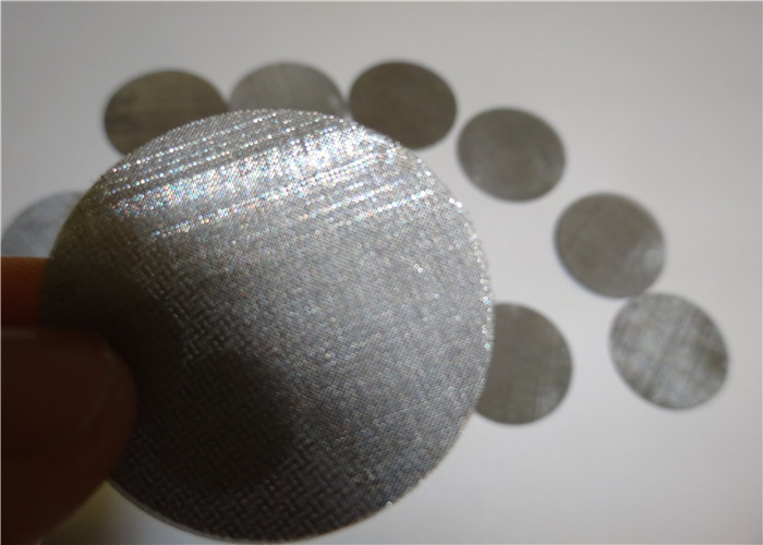 100 Microns Stainless Steel Filter Mesh Screen Three Layers For Nylon Extruder