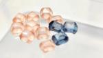 Pink And Blue HPHT Rough Diamond Fancy Color Factory Price Lab Created Diamond