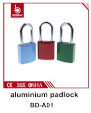 Durable Safety Lockout Padlocks Stainless Steel Shackle Nylon Body With Master Key