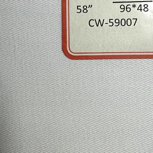 Quality 1612 9648 Cotton Fabric 3/1 Pure 300GSM Bleached Cotton Cloth wholesale