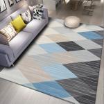 Stripping Blending Crystal Velvet Living Room Floor Carpets Modern Simple North