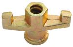 Galvanized wing nut