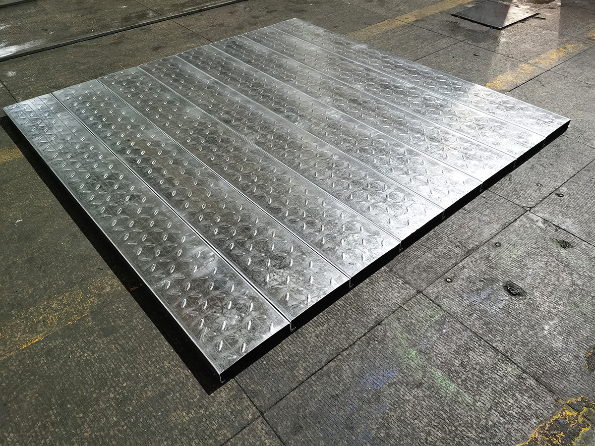 Metal Decking Planks Scaffold Forming Machine 12T OEM